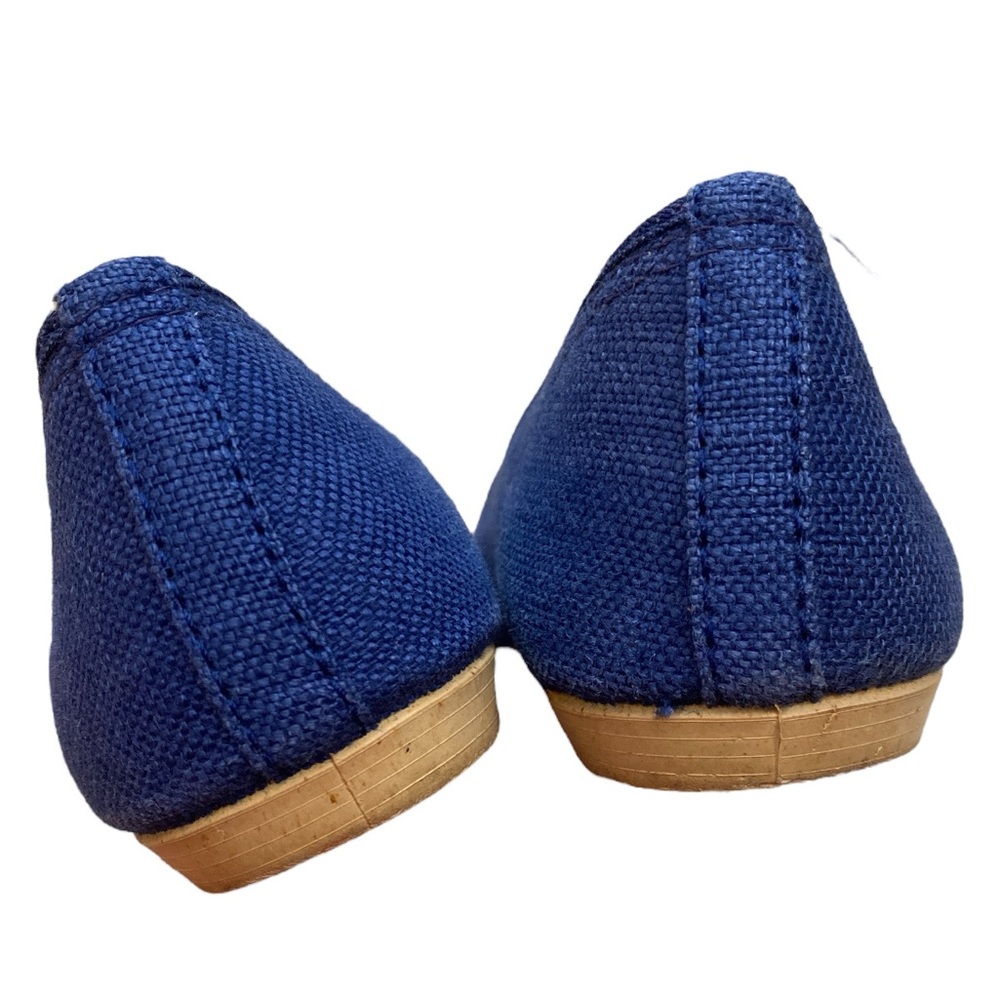 Rare 50s 60s Vintage Blue Canvas Square Toe Keds Kedettes - Picture 4 of 4